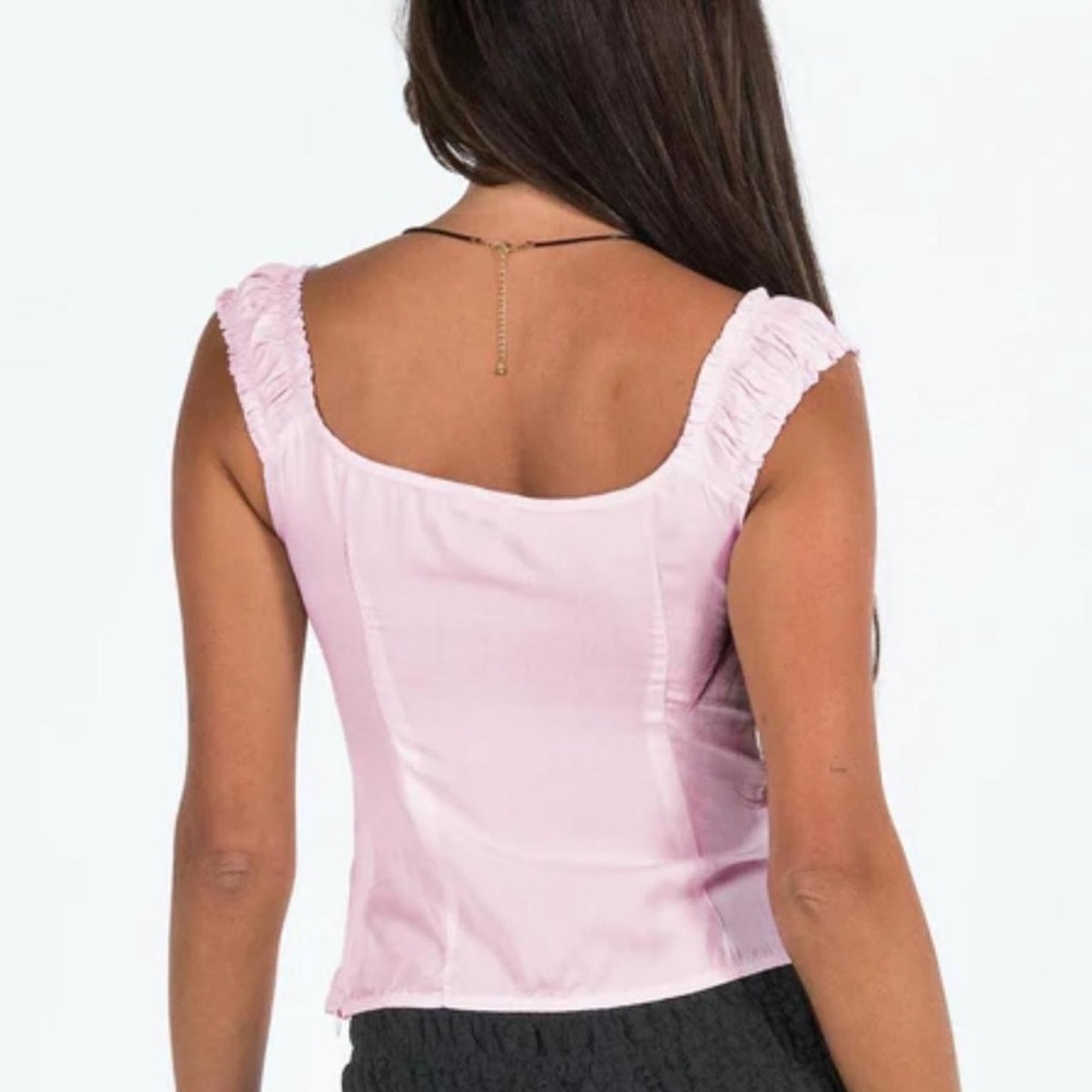 Princess Polly Pink Top - Picture 3 of 4